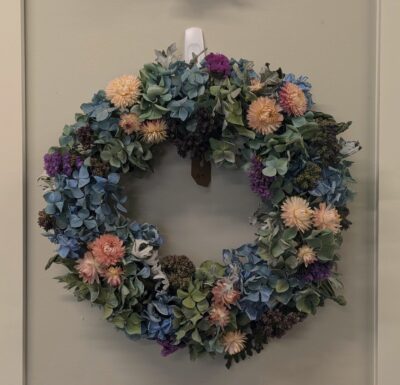 Dried Floral Wreath Small